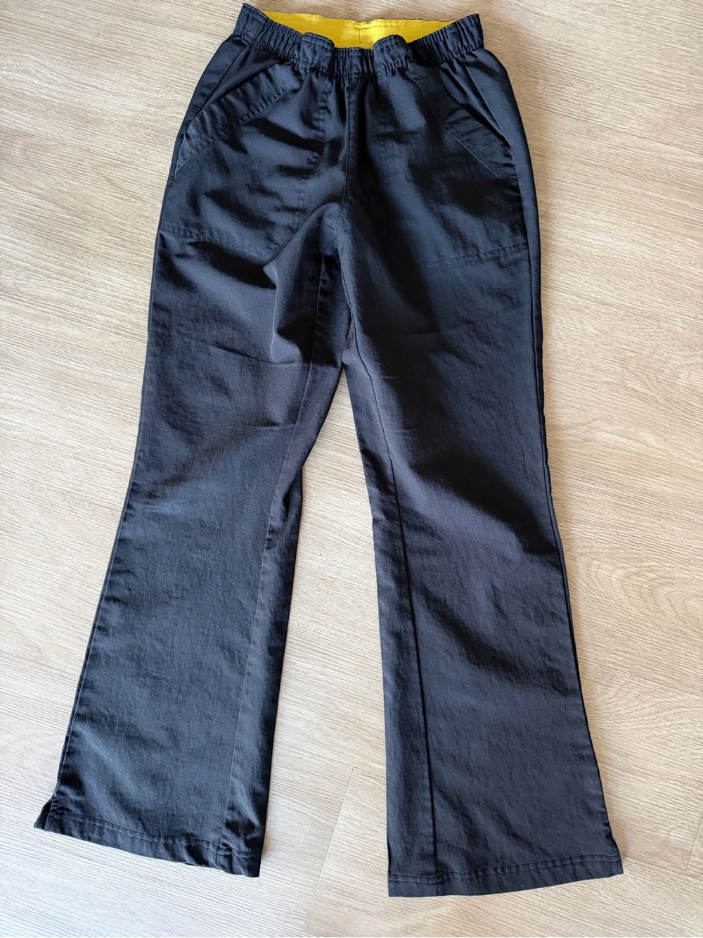 Wink Black Scrub Pants